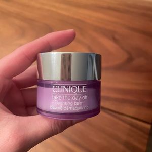 Never used. Clinique Take The Day Off Cleansing Balm Makeup Remover